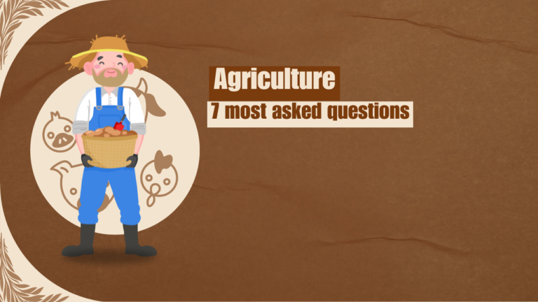 agriculture